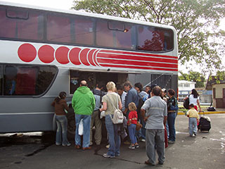 hommik Ciudad Bolivar-is, kohe saame seljakotid kätte