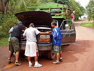 auto läks katki …
