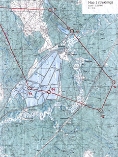 1. etapp, trekking 20.0 km