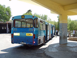 Trogir, bussijaam, selle bussiga tulime just ... 1.5 tundi