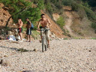 Heiti saabub avastusretkelt üsnagi rahulolevana