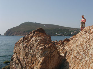 leidsime ranna, taamal paistab meie eilne, Burgazadası saar