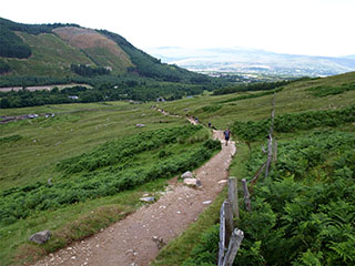 vaade tagasi, vasakul Cow Hill