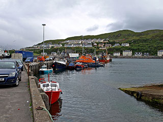 vaade Mallaig sadamale