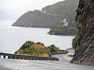 Lake Waikatipu, teel Queenstowni