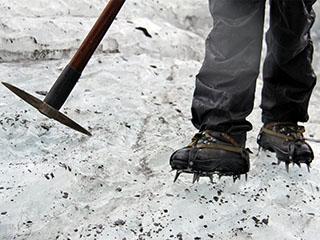 ilma erivarustuseta liustikule ei pääse