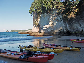Cathedral Cove, siin randume