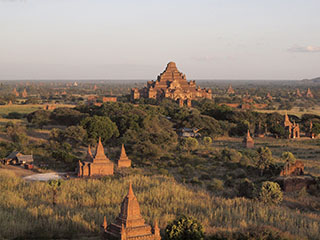 vaade Shwesandaw Pagoda otsast