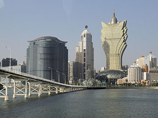Macau, ees paistab Hotel Lisboa