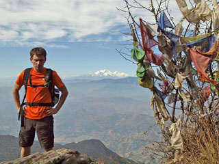 Shivapuri National Park, 2 674 m, vaated on juba kenad