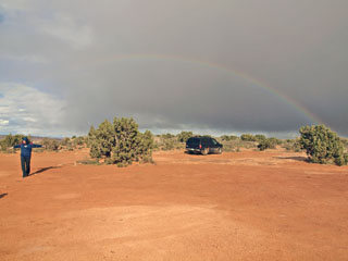 vikerkaar, Dry Fork Trailhead