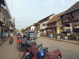 Luang Prabang, ööbimiskohta otsimas