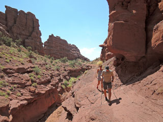 väike vahepeatus enne Moabi, Fisher Towers