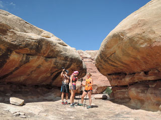 Elephant Hill trail, väike puhkepaus