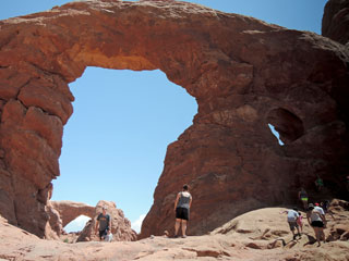 Arch Park, palju aknaid ...