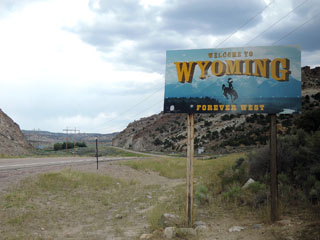 Welcome to Wyoming ...