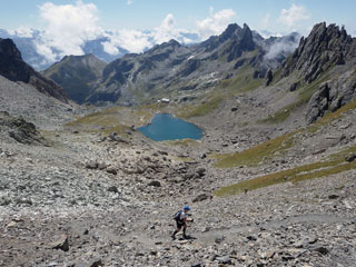 2 644 m, taustal Lac de Presset [20:17:23]