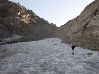 2 392 m, ees Le Col de Bérard, eelviimane kuru ... [121:06:18]