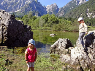Lago di Fusine, laste mänguväljak