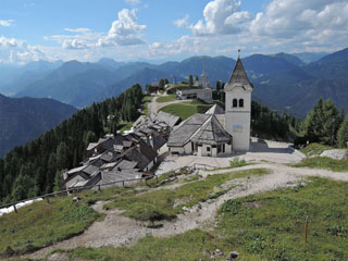Monte Lussari, kohal