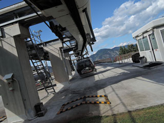 Camporosso, tõstukiga allasõit käis kähku