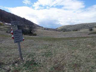 siit algab matkarada Galicica tippu