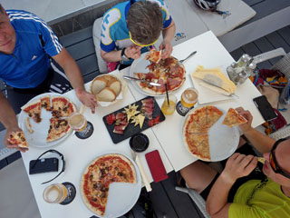 our first lunch in Croatia