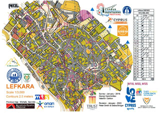 viienda võistluspäeva kaart, Lefkara