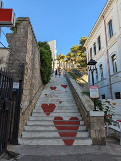 Vieste, Scalinata dell´amore