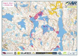 Endurance Quest, stage 8, map 1